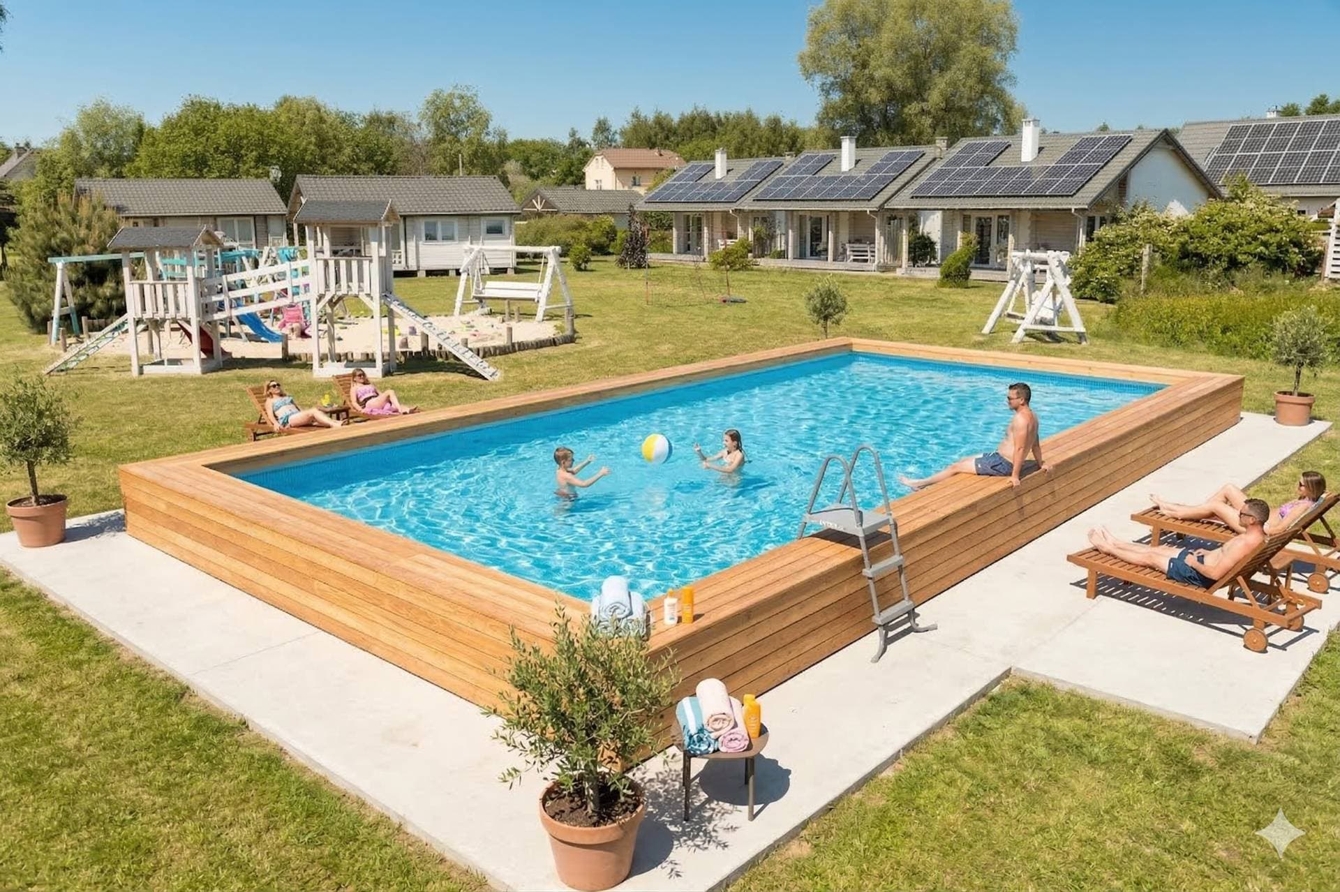 Private Wärmeoase 28°C | Solebecken | Morska Polana