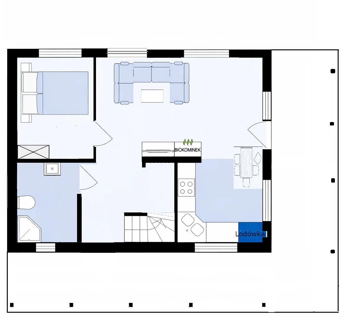 Parter (kliknij, aby powiększyć)